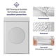thumbnail image 3 of Bubble Mailers Fuxury White, 27 x 40 cm, 25 unidades, impermeables, 3 of 7