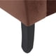 thumbnail image 4 of Banqueta Baul Lua 2C Felpa 20 Chocolate, 4 of 6