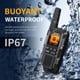 thumbnail image 2 of Radio de dos vías Gaswei G2pro+ 2 W IP67 impermeable (pack de 2), 2 of 9