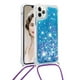 thumbnail image 5 of Funda FOXDOCK para iPhone 11 Pro con Cuerda Ajustable, Brillo Líquido, Protección Antigolpes y Lente – Ideal para Regalo, 5 of 6