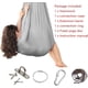 thumbnail image 2 of Columpio sensorial de terapia para interiores, ideal para adultos, niños y adolescentes con necesidades sensoriales especiales. Ideal para personas con autismo y con un efecto calmante (gris)., 2 of 8