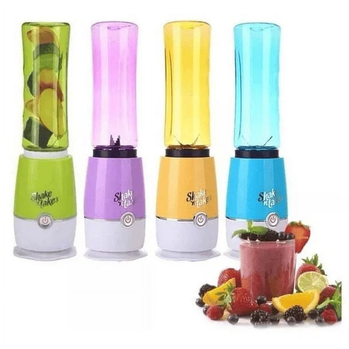 Leonimport - Licuadora Portátil Juguera Licuadora Con Doble Vaso