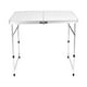 thumbnail image 4 of Mesa Aluminio Plegable 120x60x69 Blanca + 4 Pisos Blanco Tamano Unico, 4 of 10