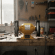 thumbnail image 3 of Esmeril De Banco Erux 8 Pulgadas Amarillo, 3 of 4