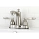 thumbnail image 2 of Grifo para baño Kingston Brass FB7618NFL de 4" tipo centerset, níquel cepillado, 2 of 3
