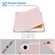thumbnail image 5 of Case ProCase - Carcasa trasera delgada de TPU para iPad Mini 5/4/3/2/1, color rosa, 5 of 9