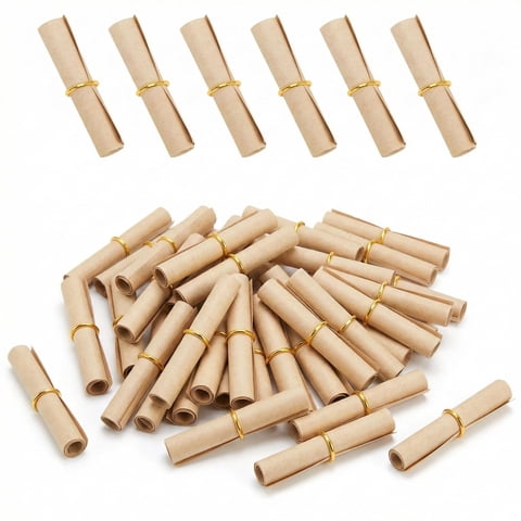 Rollos De Papel Qmnwjmr Mini, 320 Unidades, Para Mensaje En Una Botella