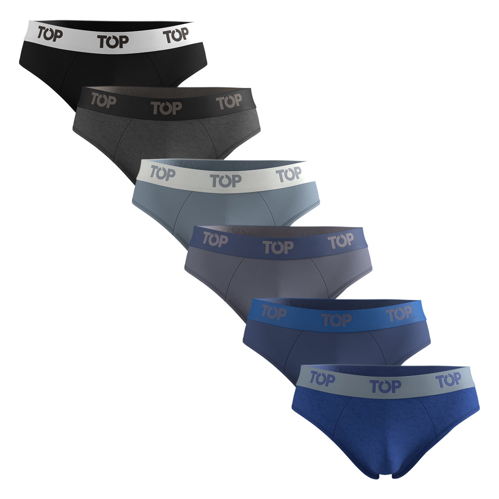 Slip Algodón Pack 6 Motores C1 Top