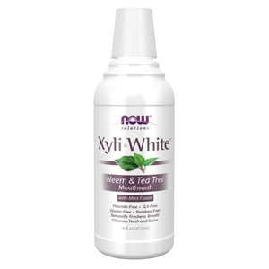 Now Foods - Enjuague Bucal Now Solutions Xyliwhite Neem Tea Tree 473 Ml