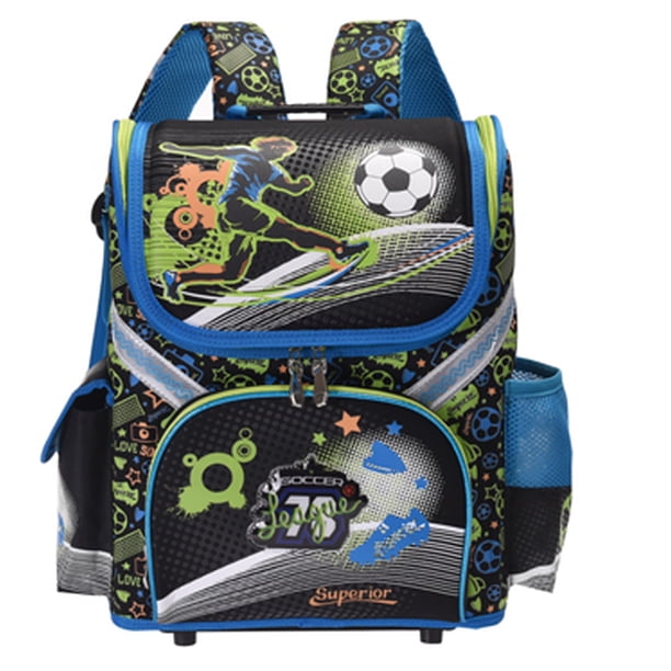 wenjie brother Kids butterfly Schoolbag Backpack EVA Folded Orthopedic Children School Bags For Boys and girls Mochila Infantil