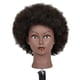 thumbnail image 1 of Peluquería Práctica Mu?eca Cabeza Entrenamiento Maniquí Abrazadera Afro Light Negro, 1 of 5