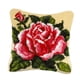 thumbnail image 1 of Kits De Gancho De Pestillo Con Patrón De Flores, Funda De Almohada, Funda De Cojín De 17x17 Pulgadas, Flor 5, 1 of 5