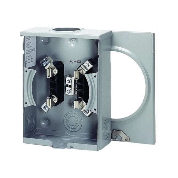 Enchufe de medidor Eaton Cutler-Hammer 125A sin anillos para exteriores