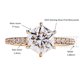 thumbnail image 2 of Anillos de Boda de Moissanita Corte Hexágono de 2 Uds Color D Claridad VVS1 Anillos de Diamante para Mujer Chapado en 18K Anillos de Moissanita de Plata Esterlina S925 para Mujer con Certificado, 2 of 9