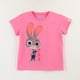thumbnail image 1 of Polera Manga Corta Niña Rosado Juddy Hopps Zootopia Disney, 1 of 4