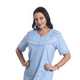 thumbnail image 3 of Camisa Algodón Liso Con Bordado, 3 of 3