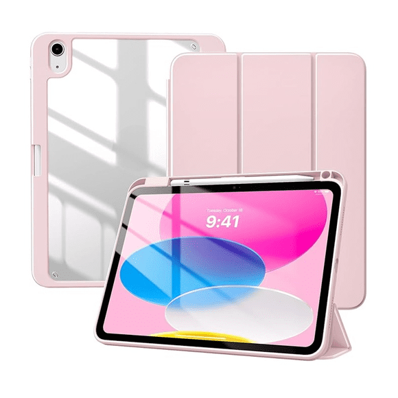 Carcasa Funda Transparente Con Ranura Lapiz Para iPad 11 Gen A16
