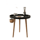 thumbnail image 1 of Mesa Redonda De Madera Estilo Moderno 40cm #1, 1 of 3