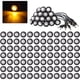 thumbnail image 1 of Luz Led Marcador Lateral 34 Pulgadas Lente Transparente Ámbar 12v, 1 of 3