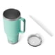 thumbnail image 5 of Vaso YETI Rambler de 1,25 litros con asa y tapa con pajita Seafoam, 5 of 6