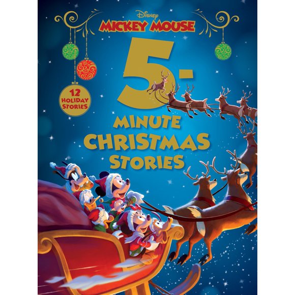 Libro RH Disney: Cuentos Navideños de 5 Minutos