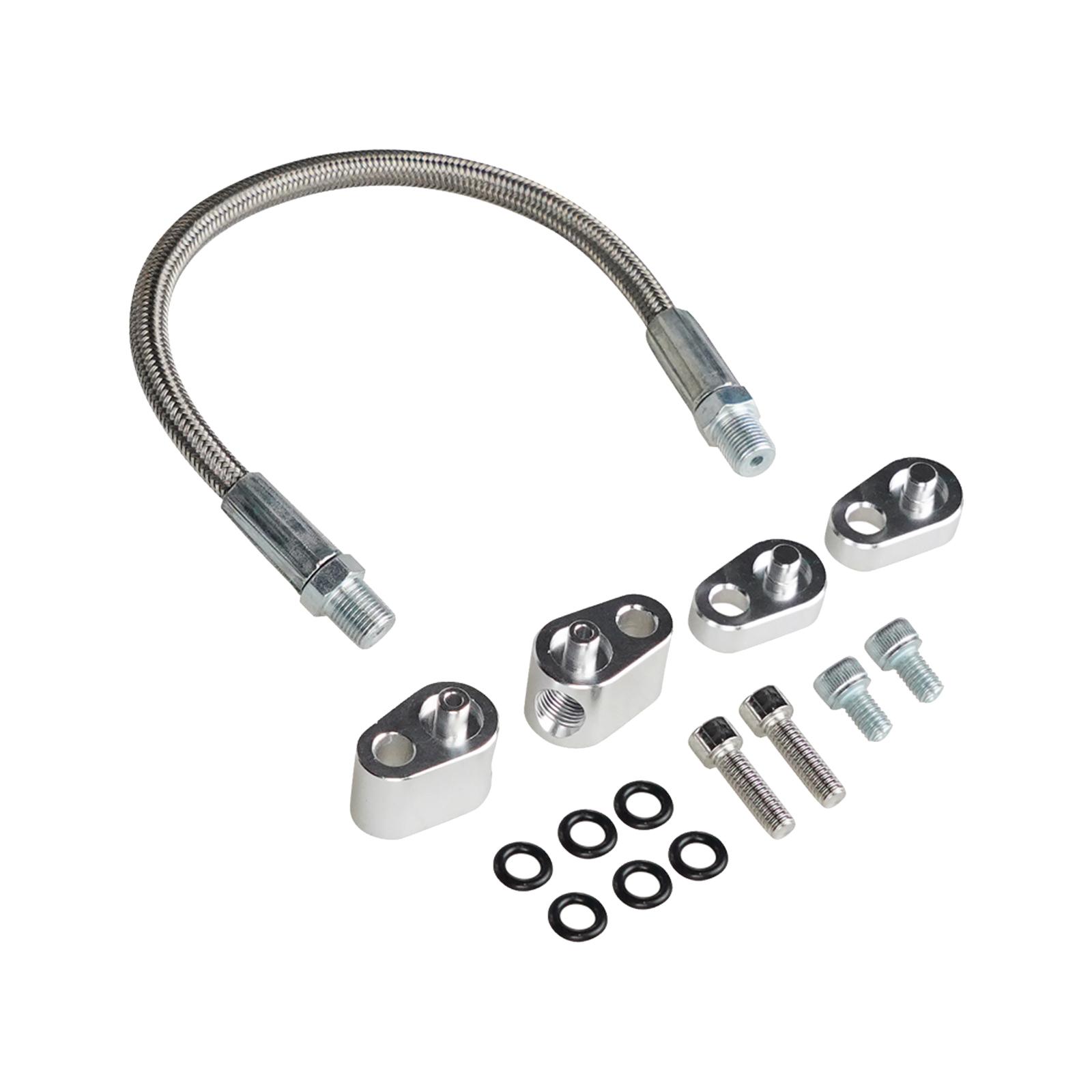 Ioensy - Kits De Puerto De Vapor De Fácil Instalación Para Cruce De Refrigerante Para Motores De La Serie Gm Ls