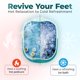 thumbnail image 2 of Bañera plegable para pies American Wellness Authority AWA color turquesa, 2 of 6