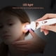 thumbnail image 3 of Electric Wireless Luminous Ear Spoon Spiral Ear Pick Cleaner Tool Ear Wax Remover Safe Suction Recharge Health Care with 4 Tips, 3 of 3
