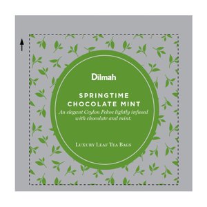 50 Bolsitas Te Negro Ceylon Chocolate Mint Vivid Dilmah