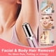 thumbnail image 2 of Afeitadora eléctrica portátil para depilación facial femenina, mini afeitadora, depiladora para la línea del bikini, labios, mentón, axilas y otras zonas sensibles (rosa), 2 of 5