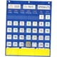 thumbnail image 1 of Calendario de bolsillo para pared, calendario para educación en el hogar, parte posterior de 20,08 x 23,62 pulgadas, calendario de suministros para aprendizaje temprano para festivales preescolares y, 1 of 7