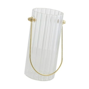 Genérico - * Jarrón De Cristal, Jarrón, Terrario, Soporte Para Plantas Para Cocina, Boda, Mesa De Comedor, 6,5 Cm X 14 Cm