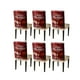 thumbnail image 1 of Pack 6 fundas de respaldo de sillas diseño navidad TF17, 1 of 3