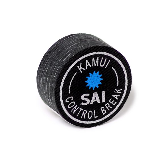 Punta de taco de billar KAMUI 15 mm Control Break negro (1 unidad)