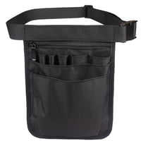 Xusx111 - Enfermera Utilidad Organizador Cinturón Fanny Pack Hip Bolsa Cintura Pack Bolsa Caso Para Tijeras Médicas Kit De Cuidado Herramienta (Negro)