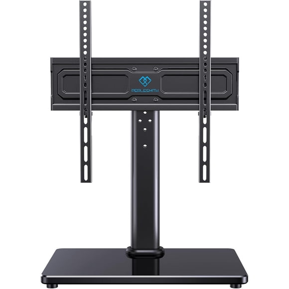 PERLESMITH Universal Swivel TV Stand for 24–60 Inch TVs
