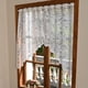 thumbnail image 1 of Cortinas de Valance de cocina de encaje blanco para ventanas, 160 * 100cm, media cortina de la perla de la cola de la flor de Fénix, 1 of 3