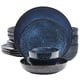 thumbnail image 1 of Juego de vajilla Gibson Elite Matisse Azul Cobalto 16 piezas, 1 of 8