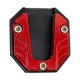 thumbnail image 4 of Almohadilla De Pata De Cabra Genérica Para Motocicleta, Repuesto Para Estacionar, Accesorio Confiable, Color Rojo, 4 of 5