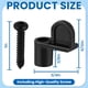 thumbnail image 2 of XwaYexa Clips para mosquitero de ventana, 30 piezas, nylon de 3/8 pulgada con tornillos, 2 of 6