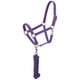 thumbnail image 1 of Cabezal para Caballo Tough1 Resistente Acolchado en Púrpura con Cuerda de Guía, 1 of 1
