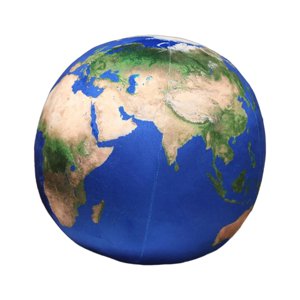 Magideal - Juguete De Peluche De Planet Earth, Adorno Creativo, Almohada De Muñeca Suave, Juguete De Peluche De Peluche Realista Para Adultos, Niñas, Regalo Para Azul Claro 17Cm