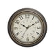 thumbnail image 5 of Reloj de pared nórdico de 12 pulgadas, decoración, sin tictac, silencioso, con movimiento de barrido redondo, para comedor, dormitorio, baño, escuela,, 5 of 5