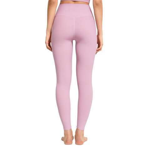 Samia - Calza Textura Lineas Rosada L