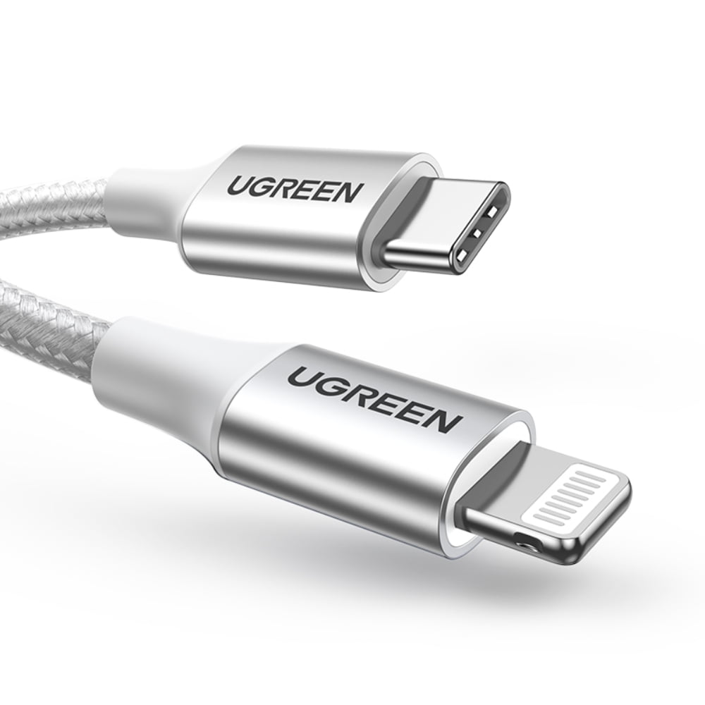 Cable Lightning/usb-c 3a 1m Mfi Gris Ugreen Us304