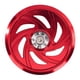 thumbnail image 4 of Cubierta De Ventilador De Aleación De Aluminio, Ligera, Profesional, Para Motocicleta, Cubierta De Entrada De Aire, Roja, 4 of 5