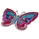 thumbnail image 1 of Mariposa lentejuelas de la forma que cose applique remiendos del remiendo de la tela los 40x30cm, 1 of 4