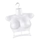 thumbnail image 4 of Maniquí Colgante Torso Forma De Vestido De Torso Superior Femenino Para Escaparate De Tienda Minorista Blanco, 4 of 5