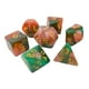 thumbnail image 1 of 7 Uds Dados De Juego Acrílico Para Accesorios De Enseñanza Juego De Mesa De Juego De Rol Juguete Para Niños Verde Naranja, 1 of 3