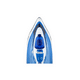 thumbnail image 2 of Plancha de vapor inalámbrica vertical para ropa, color blanco-azul, 2 of 3